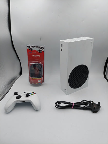Xbox Series S Console 512GB White Unboxed with Controller and power cables