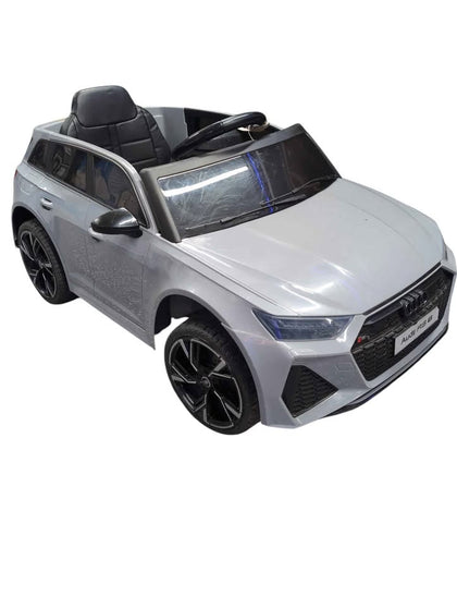 Audi RS 6 Kids 12V Ride On Car - Grey - With Charger