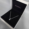 925 Ale Pandora Necklace 3.1G 2 HEART PENDANT