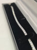 925 Sterling silver cz stone bracelet ,16.4 grams  hallmarked