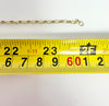 9ct yellow belcher chain 24"