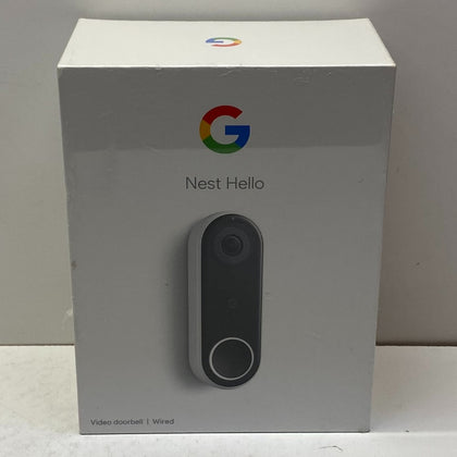 Google Nest Hello Video Doorbell Wired Sealed