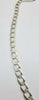 Silver Curb Chain 22"