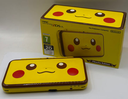 NEW 2DS XL Console Pikachu Edition Boxed - Chesterfield
