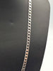 925 Sterling Silver Curb Chain Necklace - 37.11 Grams - 24" Long