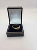 18CT - Yellow Gold Buckle Ring - 3.82G - Size R. Hallmarked