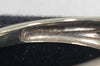 9CT - White Gold Cluster Ring - 2.71g - Size L. Hallmarked