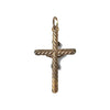 9ct Yellow Gold Crucifix