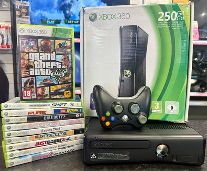 Xbox 36o Console Bundle with 10 Games