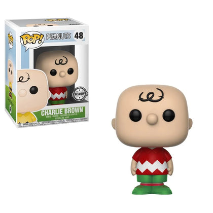 Funko Pop Charlie Brown (Holiday) Peanuts.