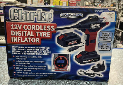 12V CORDLESS DIGITAL TYRE INFLATOR