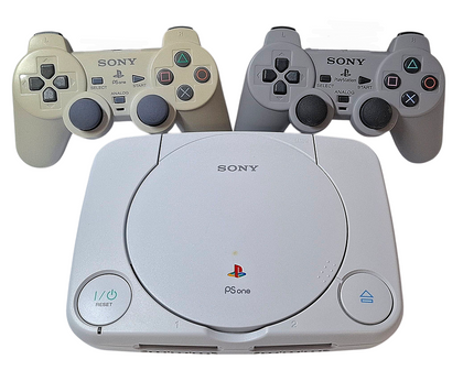 Sony PlayStation PS One Video Game Console + Games