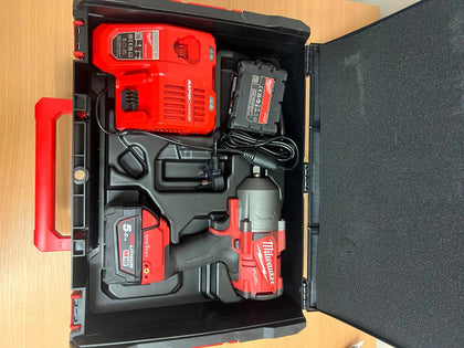Milwaukee FUEL M18 ONEFHIWF12 1/2” HIGH TORQUE Impact Wrench + 2x Batteries