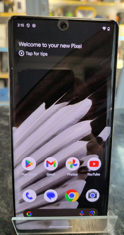 Google Pixel 7 Pro - 12 GB/128 GB - Hazel - Unlocked, Dual Sim