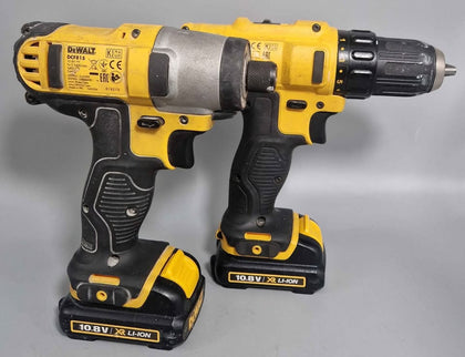 DeWalt 10.8v Bundle dcf815 impact and dcd710 combi 2x batteries and charger
