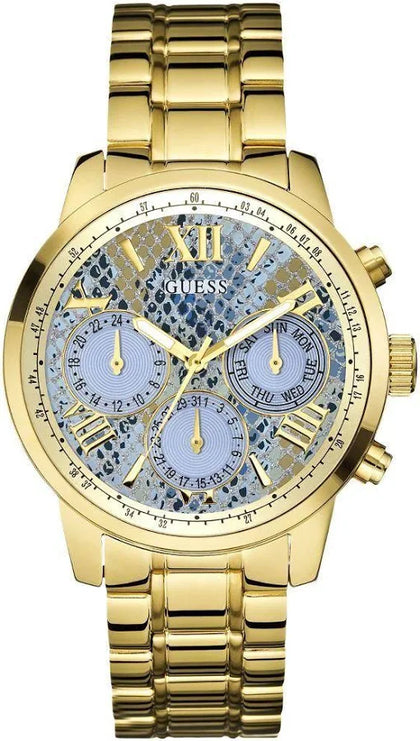 Guess Ladies Gold Plate Sunrise Watch W0330L13
