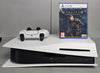 Sony Playstation 5 Disc Console, 825GB, White + 1 Game