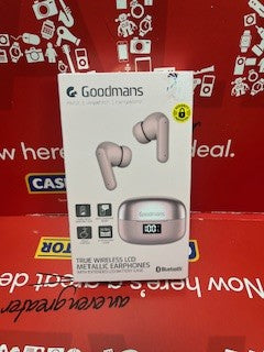 Goodmans True Wireless LCD Metallic 21Hrs