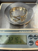 Gold Bracelet Bangle 375 32.16 grams 8" Length