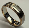 9CT GOLD WEDDING BAND SIZE W