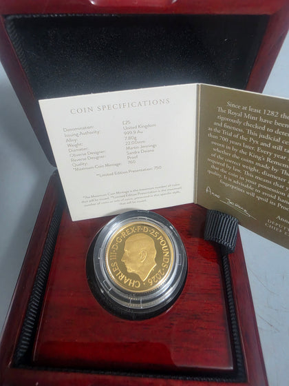 24ct The Angel Gold Coin 999 7G all boxed very well presented