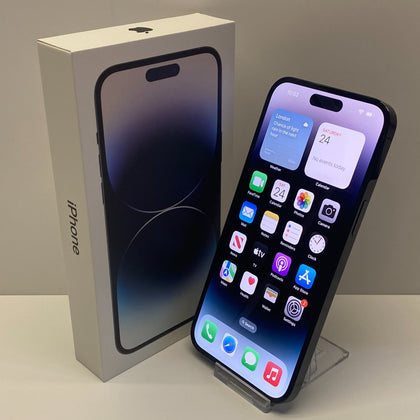 Apple iPhone 14 Pro Max Unlocked Model A2894 128GB in Space Black Boxed
