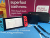 NINTENDO SWITCH CONSOLE 32GB BLACK NEON RED/BLUE JOY CONS UNBOXED