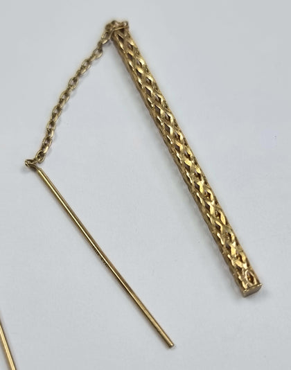 9ct Gold Drop Earrings