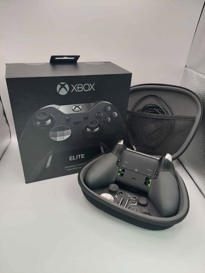Official Xbox One Elite Wireless Controller, With Case & All Parts, Boxed