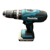 Makita HP457D 18v G-Series Lithium Combi Hammer Drill and 74 Screwdriver Bit Set