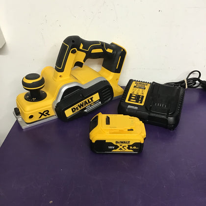Dewalt XR Planer with Battery & Charger