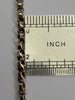 9ct Gold Block Link Bracelet
