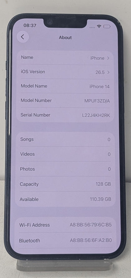 Apple iPhone 14 256GB - Unlocked *76% Battery Health*