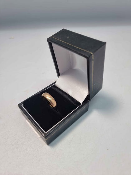 22ct Yellow Gold Gents Wedding Band Ring - 4.0 Grams - Size N