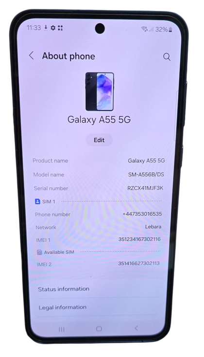 ** Black Friday Sale ** Samsung Galaxy A55 5G - 128 GB