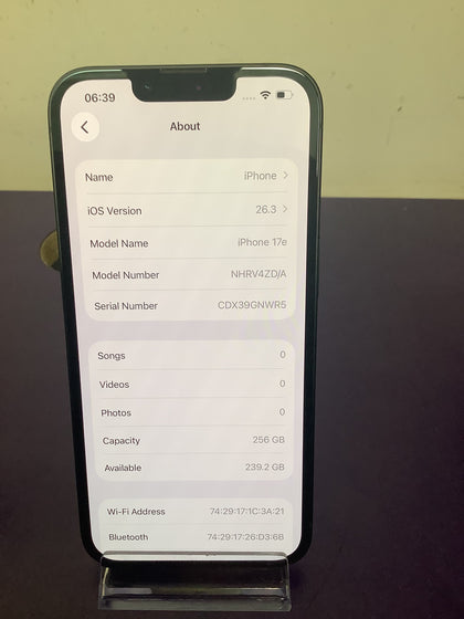 iPhone 17e