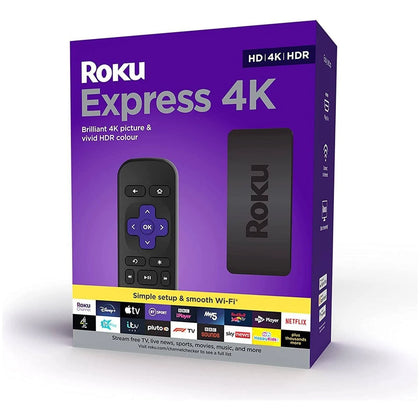 Roku Express 4K HD Streaming Media Player