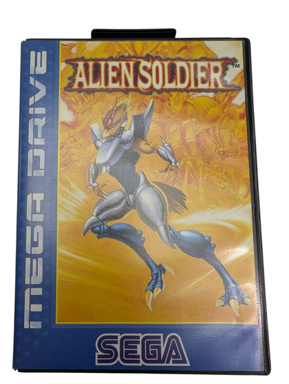 Sega Mega Drive Alien Soldier retro game