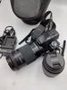 Sony Alpha 55 (slt-a55v) F3.5-5.6 18-55mm  & 75-300mm Lens Compact Digital Camera From