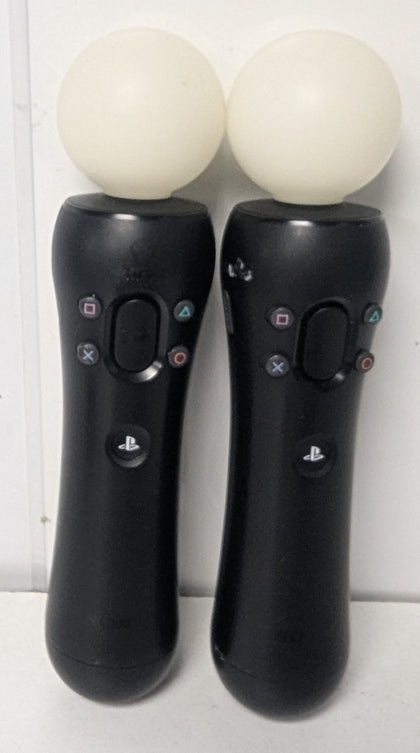 *Collection Only* Pair Of Playstation Move Motion Controllers For PS4
