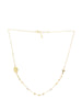 14ct Gold Rosary neclace diamond cut beads