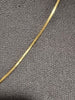 18ct Yellow Gold Narrow Snake Chain - 16" - 4.66G
