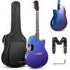 ** Collection Only ** CAHAYA Carbon Fiber Electro-Acoustic Guitar Model Cy000396-1