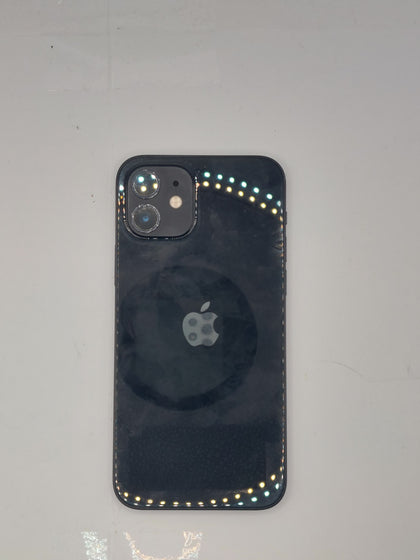 Apple iPhone 12 128GB Black, Unlocked,  (Paint Wear arond the Camera)