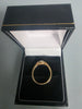 9CT Gold Ring With Stones 375 1.5G HM Size N
