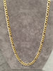 14ct Solid Yellow Gold Figaro Chain 22 Inches