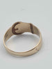 9ct Yellow Gold Buckle Ring - Size Y - 3.86 Grams