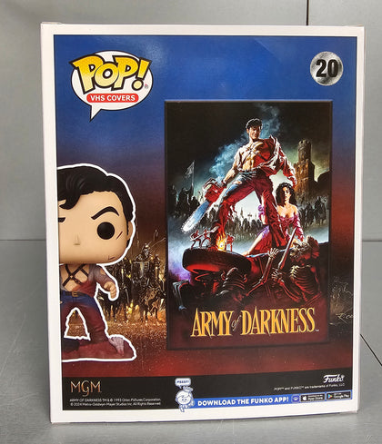 **Sale** Ash Williams 20 Army of Darkness hmv Exclusive Funko Pop Vinyl DVD Cover