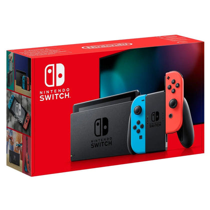 Nintendo Switch V2 Console - Neon Blue/Neon Red Just Dance 2020 Package *January Sale*