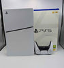 Sony PlayStation 5 Slim Console, 1TB, White Boxed, With Wireless Controller & Leads